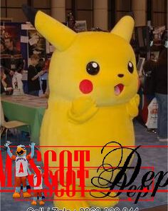 Mascot Pikachu