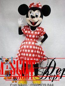 Mascot chuột Minnie