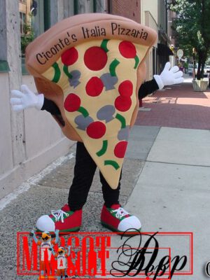 Mascot hình sản phẩm Pizza