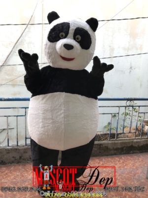 Mascot gấu Panda