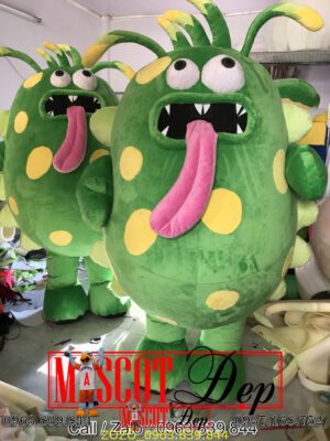 Mascot hơi - Mascot Vi Khuẩn