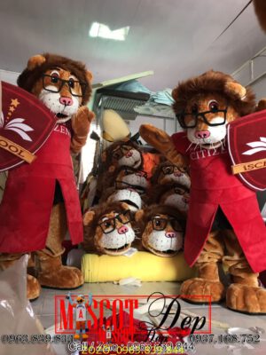 Mascot sư tử ischool