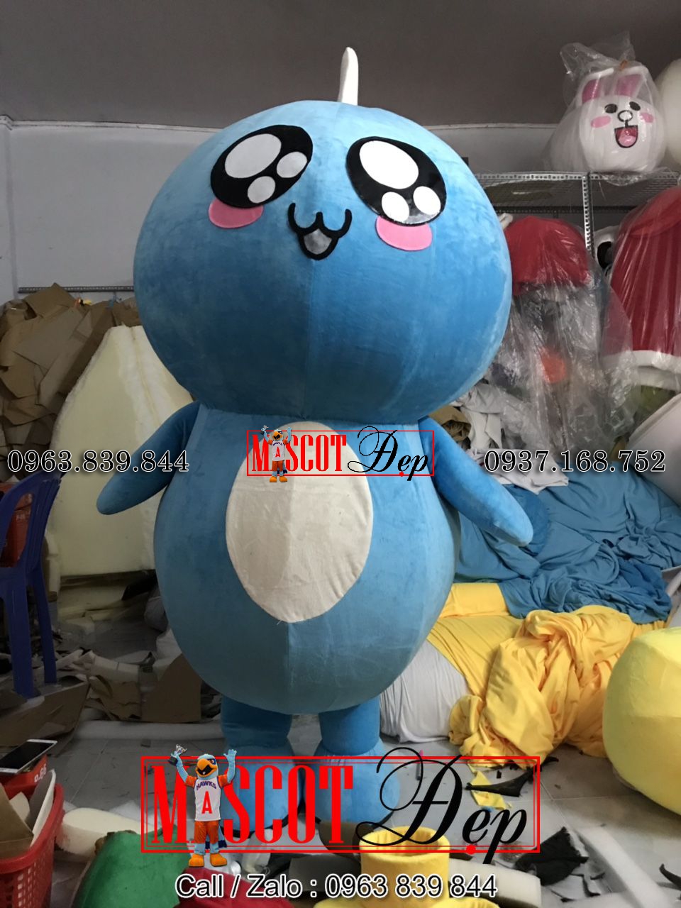 Mascot rồng dễ thương - Xưởng may mascot giá rẻ uy tín chất lượng