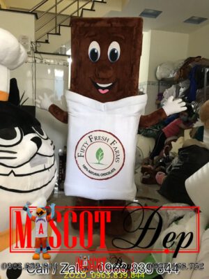 Mascot Mô Hình chocolate