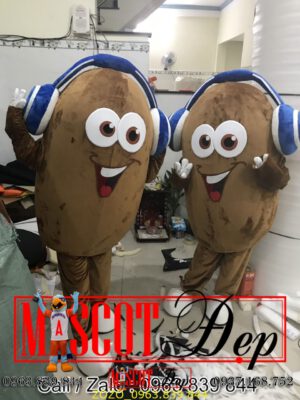 Mascot Bánh mì Staff