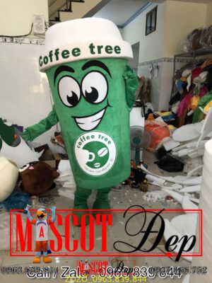 Mascot ly cafe - coffe tree