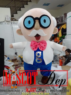 Mascot Bác GOOGLE