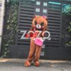 Mascot gấu nâu 2 aa1