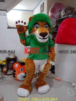 Mascot con sư tử