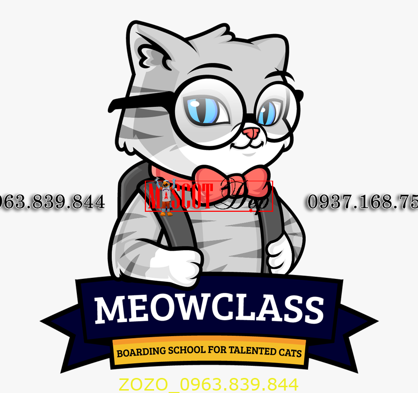 Cat Mascot Logo Png , Png Download - Mascot Cat Logo Png, Transparent Png -  kindpng