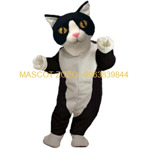 Mua Black and White Cat Mascot Costume trên Amazon Mỹ chính hãng 2022 | Fado