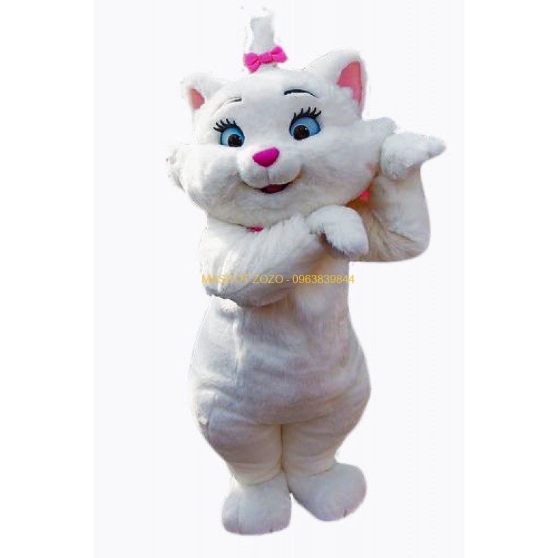 Costume Kitty Cute Cat Mascot Costume Free Shipping
