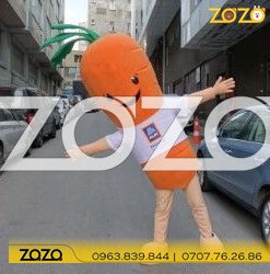 mascot carrot 2389 2