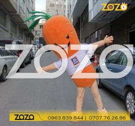 mascot carrot 2389 2