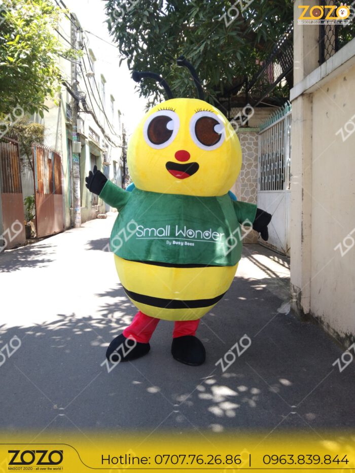 Mascot hình con ong Small Wonder5