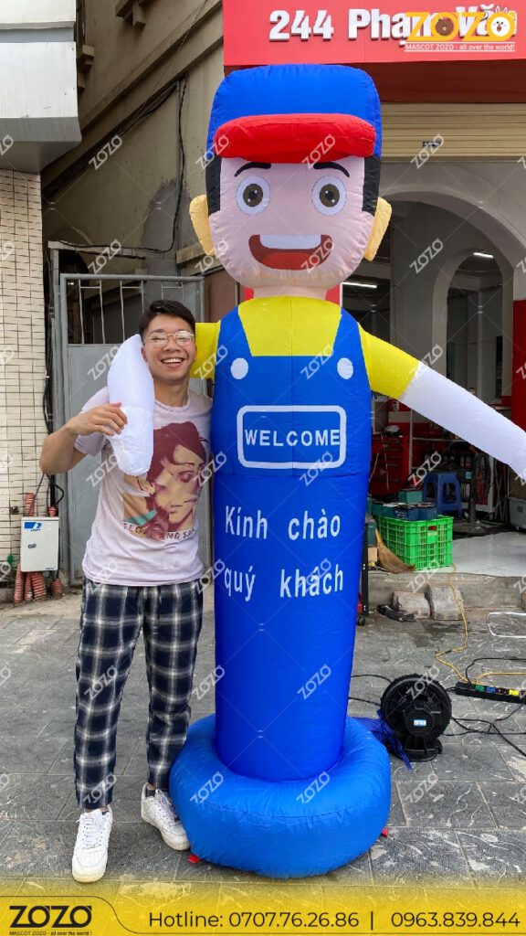 May và cho thuê mascot