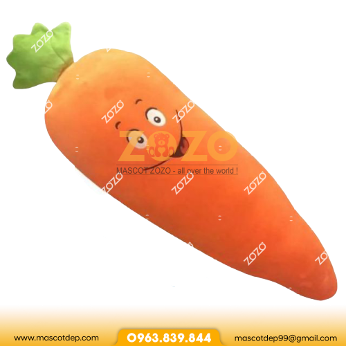 Củ cà rốt nhồi bông siêu đẹp