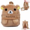 Bộ gấu bông và balo Rilakkuma