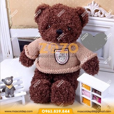 Mua Gấu bông Teddy mặc áo (size 30cm) | Tiki