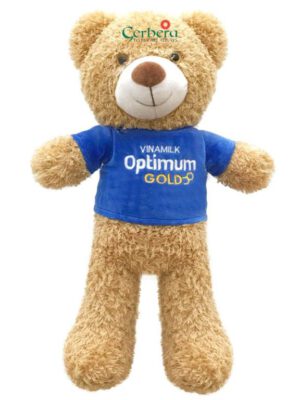 Gấu teddy nhãn hàng Vinamilk
