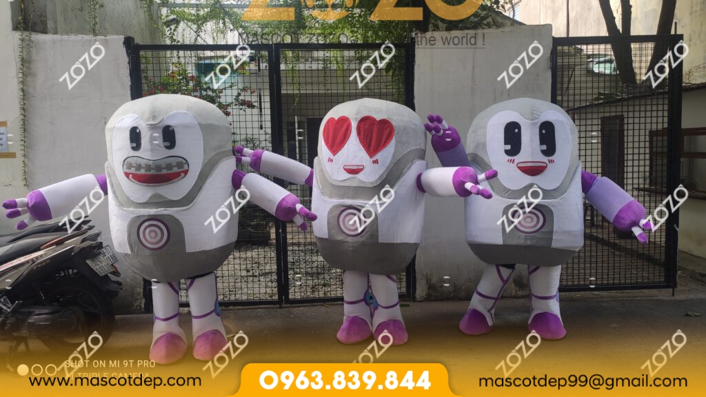 May và cho thuê mascot