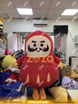 MASCOT LẬT ĐẬT ĐỎ KOROKORO