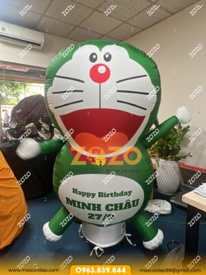 RỐI HƠI DOREMON - MÀU XANH LÁ