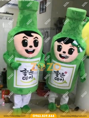 MASCOT CHAI RƯỢU SOJU