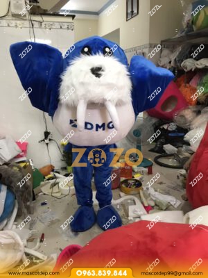 MASCOT HẢI CẨU XANH DƯƠNG