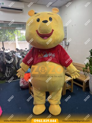 MASCOT GẤU POOH AN BÉBÉ