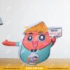 RỐI HƠI BÁNH PHỒNG TÔM 1 Rối hơi bánh phồng tôm
