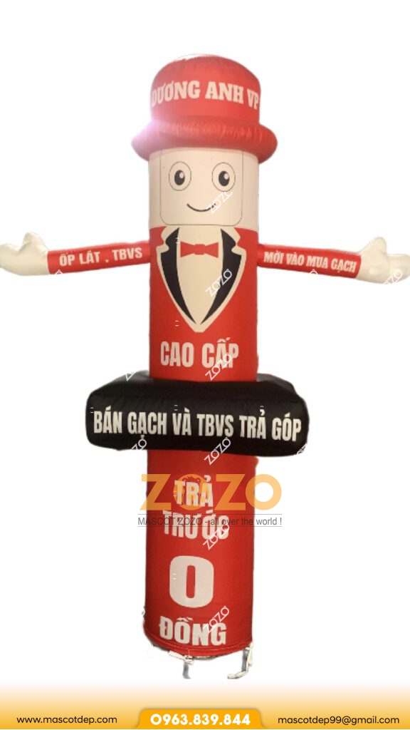 May và cho thuê mascot