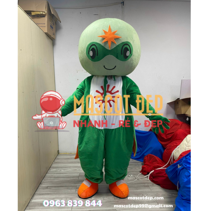 Mascot hơi bé trà sữa Sunday Basic 1