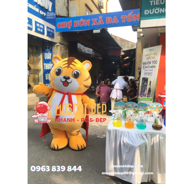 Mascot hoi be ho Baby Tiger