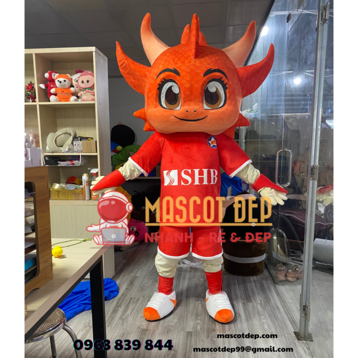 Mascot rong cam SHB