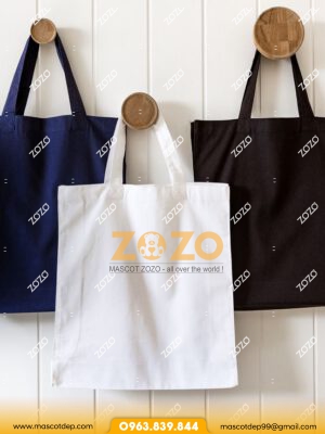 Túi vải canvas trơn