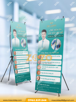 Standee chữ X giá tốt