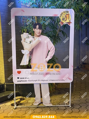 Làm standee mô hình người