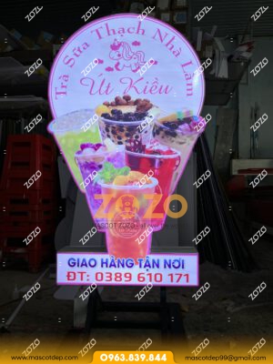 Làm Standee đồ uống giá rẻ