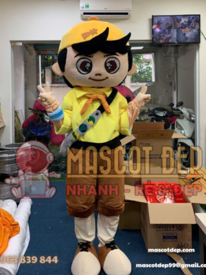 Mascot cậu bé hướng đạo sinh