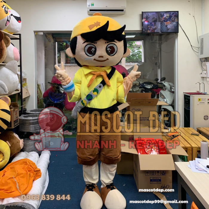 Mascot cậu bé hướng đạo sinh