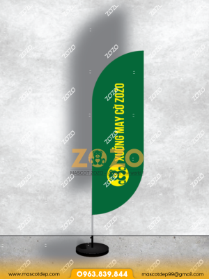 Cờ Giọt Nước Treo Showroom