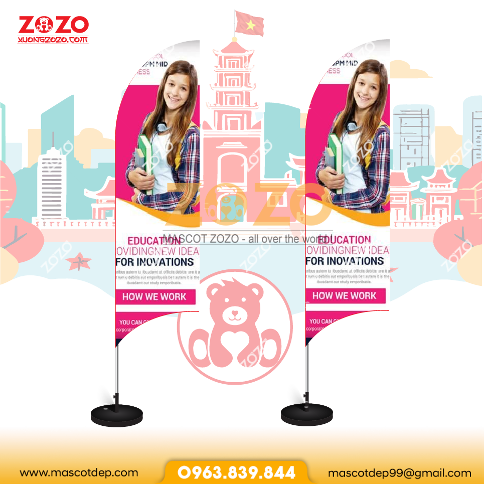 May và cho thuê mascot