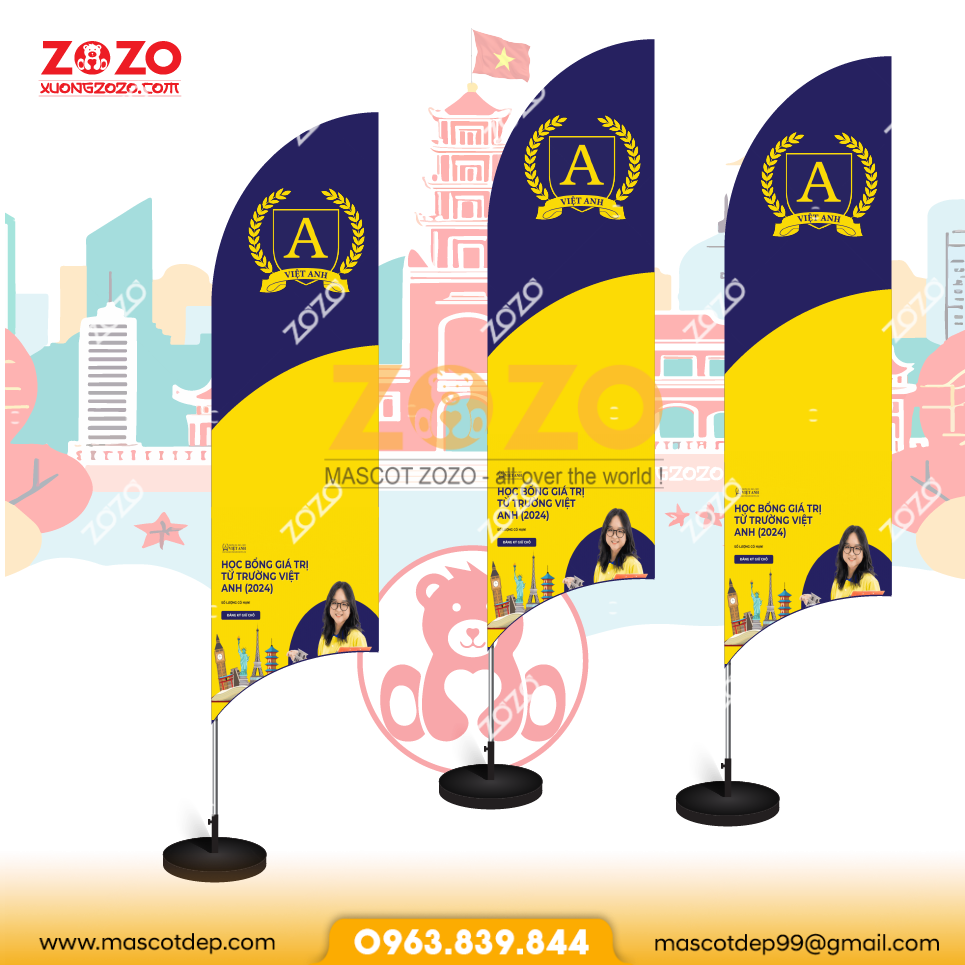 May và cho thuê mascot