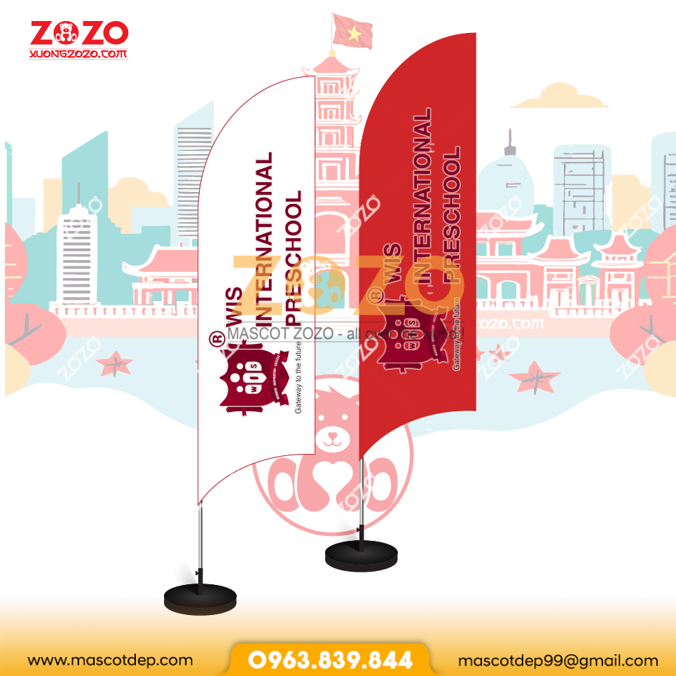 May và cho thuê mascot