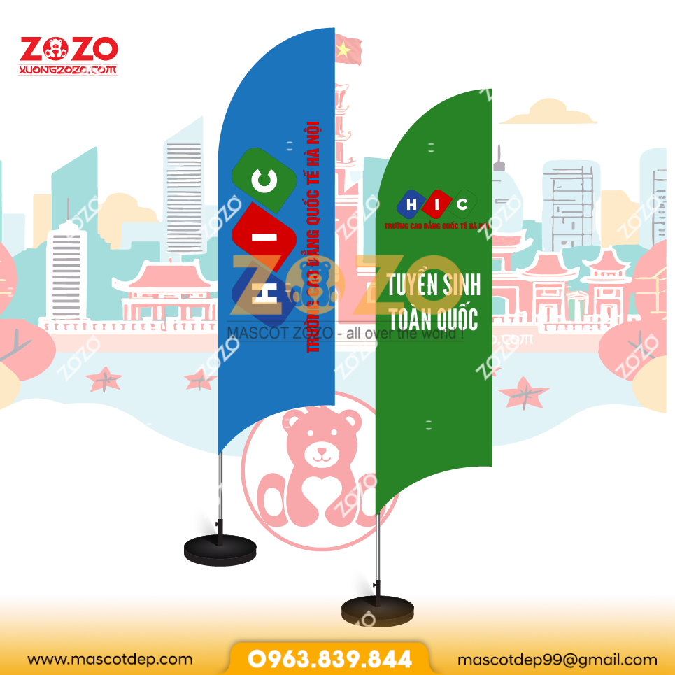 May và cho thuê mascot