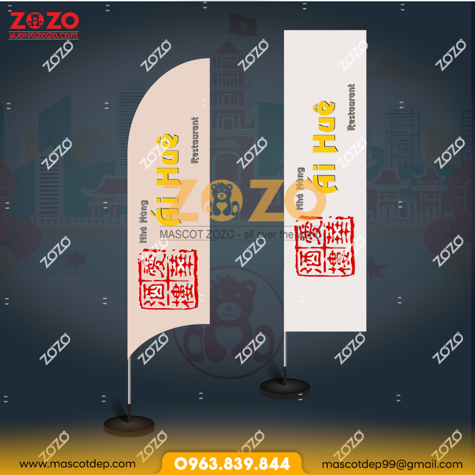 May và cho thuê mascot