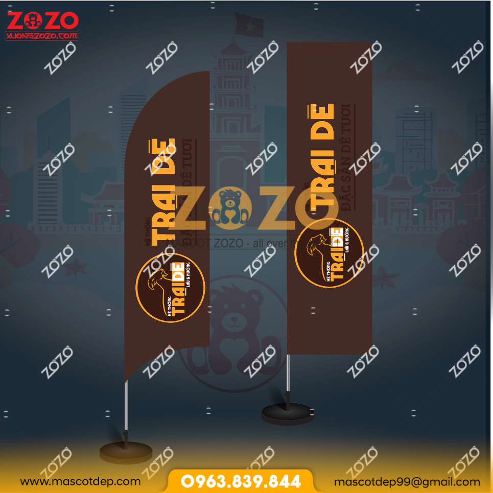 May và cho thuê mascot