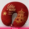 May gối chứ U in họa tiết yêu nước 1 goi co hoa van viet nam