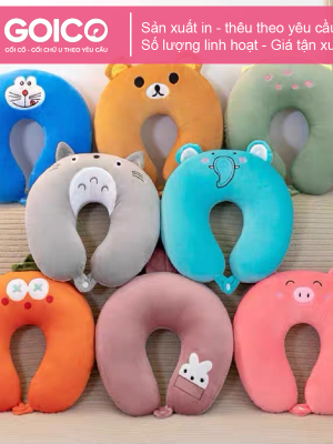 Gối Cổ In Hình Theo Yêu Cầu Số Lượng Lớn